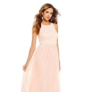 Gianni Bini Lorena Sleeveless Dress | Blush Pink | Wedding Guest